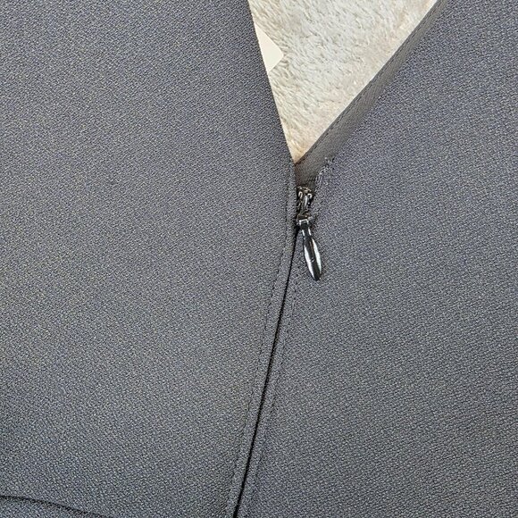 Abercrombie & Fitch Dress Womens Medium Black Maxi Make It Official Formal Gown - Picture 11 of 11